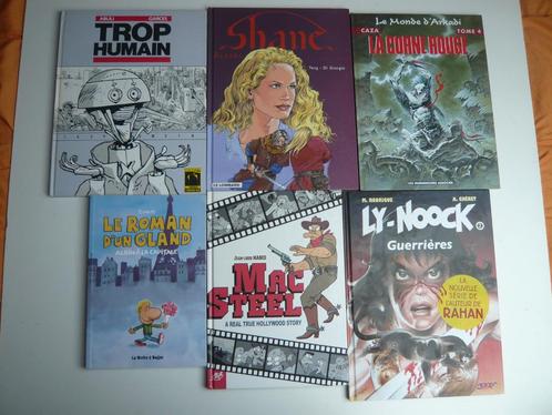Lot BDs 5 au choix (CHERET, CAZA, ABULI...), Boeken, Stripverhalen, Gelezen, Meerdere stripboeken, Ophalen of Verzenden