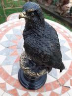 RAPACE EN BRONZE SIGNE SUR SOCLE EN MARBRE, Enlèvement ou Envoi, Bronze