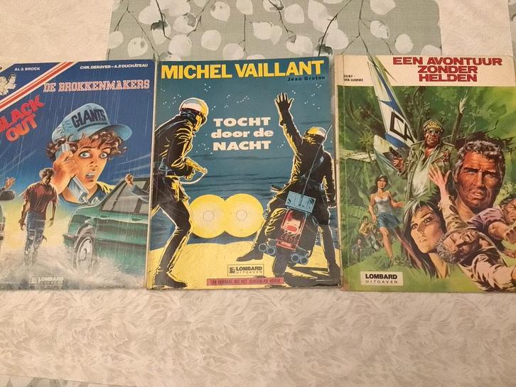 Strips Michel Vaillant en andere, Boeken, Stripverhalen, Gelezen, Ophalen of Verzenden