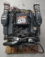 OMC Cobra bootmotor met transom en King Cobra SX drive, Comme neuf, Démarrage électrique, 30 ch ou plus, Enlèvement