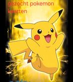 Gezocht pokemon kaarten, Cd's en Dvd's, Ophalen of Verzenden, Zo goed als nieuw