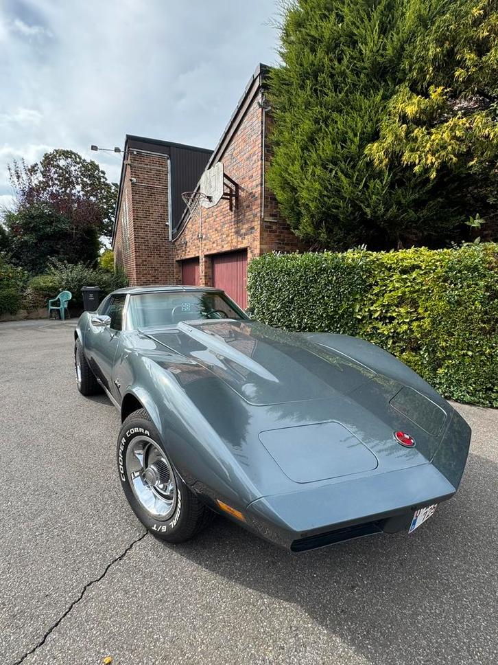 Corvette C3 Stingray 1974 454 Big Block Targa Top, Auto's, Oldtimers, Particulier, Chevrolet, Benzine, Cabriolet, 2 deurs, Automaat