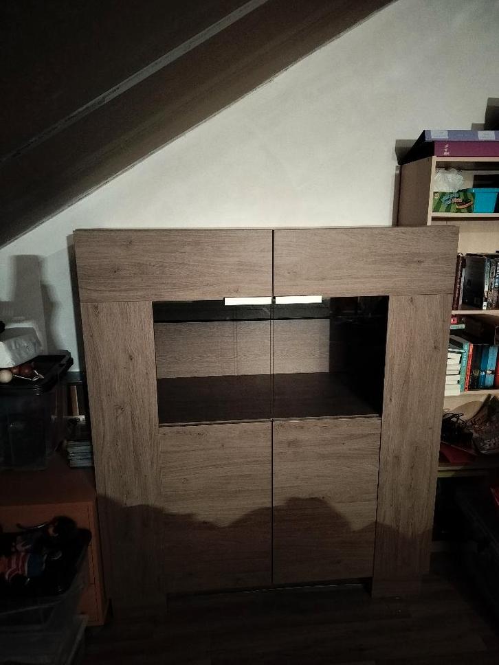 Complete eetkamer - MOET WEG, Huis en Inrichting, Complete eetkamers, Gebruikt, 6 tot 8 stoelen, Ophalen