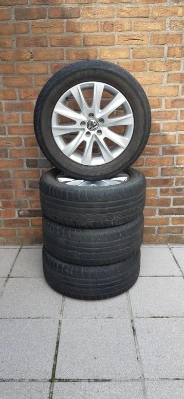 17” Volkswagen Velgen met Dunlop Banden beschikbaar voor biedingen