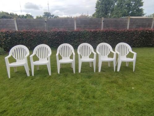 Set van 6 tuinstoelen, Tuin en Terras, Tuinmeubel-accessoires, Zo goed als nieuw, Ophalen