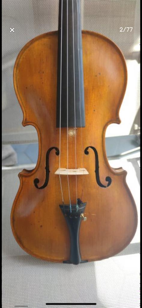 William H Moennig 4/4 viool 1961, Muziek en Instrumenten, Strijkinstrumenten | Violen en Altviolen, Gebruikt, Viool, 4/4-viool