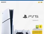 PS 5 Slim Disc Edition 1 TB + Extra Controller Wit, Games en Spelcomputers, Spelcomputers | Sony PlayStation 5, Ophalen, Nieuw