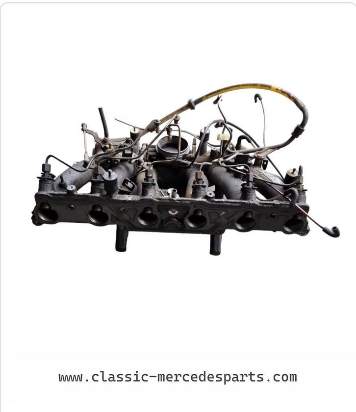 Aluminium Inlaatspruitstuk voor Mercedes M103 motor, Auto-onderdelen, Motor en Toebehoren, Gebruikt, Ophalen of Verzenden