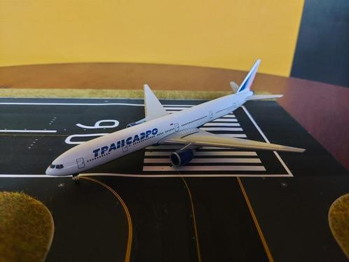 Tranaero Boeing 777-300 Herpa Wings 1/500, Hobby & Loisirs créatifs, Modélisme | Avions & Hélicoptères, Comme neuf, Avion, 1:200 ou moins