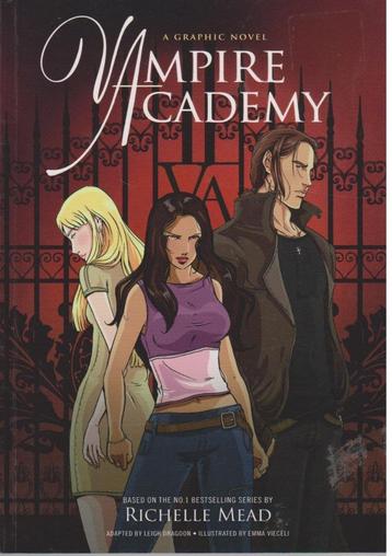 Strip "Vampire Academy" van auteur Richelle Mead., Envoi
