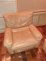 lederen zetel set, 150 à 200 cm, Enlèvement, Utilisé, Cuir