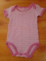 Body korte mouwen met drukknopen Zeeman lichtroze maat 62, Kinderen en Baby's, Gebruikt, Meisje, Ophalen of Verzenden, Nacht- of Onderkleding