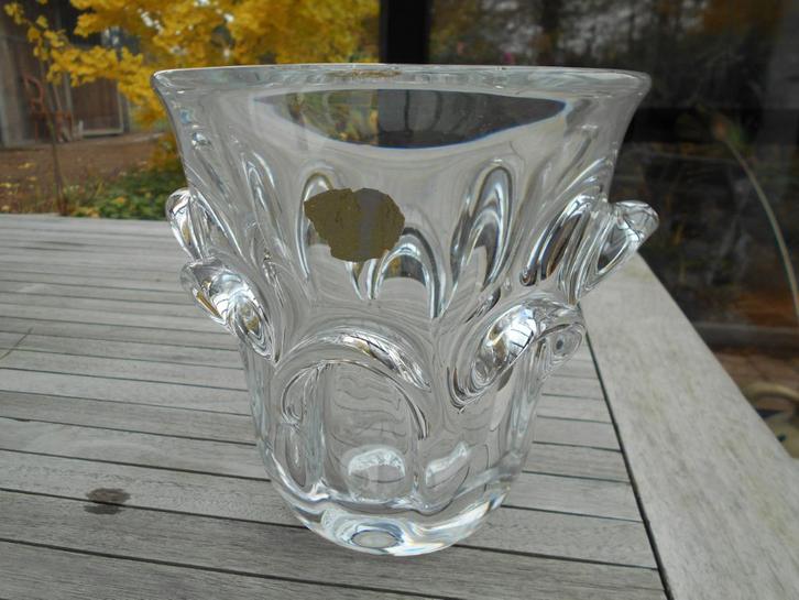 VSL - vaas jaren '50 - G. & A. Bon, Antiek en Kunst, Antiek | Glaswerk en Kristal, Ophalen of Verzenden