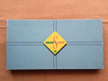 Vintage Bordspel Board Script beschikbaar voor biedingen
