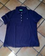 donker blauwe polo mt M kinderen 16-18j, Ophalen of Verzenden, Gebruikt, Meisje, Shirt of Longsleeve