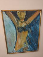 Toile "La Danseuse de luxures"  (A.Nicais) + acte, Enlèvement