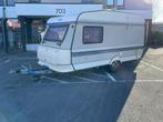 Caravan Hobby de Luxe + Voortent, Caravans en Kamperen, Particulier, Hobby