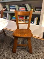 Set van 6 brutalist houten vintage design stoelen 🤎🤎❤️❤️, Bruin, Hout, Ophalen