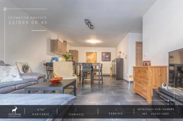 Appartement à Monceau-Sur-Sambre, 2 chambres, Immo, 7500 m², Appartement, 2 pièces