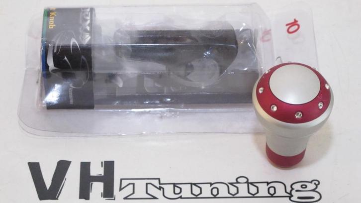 INEX DB-1560PS/RD-P pookknop aluminium - bordeaux rood, Auto diversen, Tuning en Styling, Ophalen