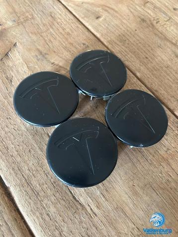 ORIGINELE Tesla zwart naafkap naafdop set  beschikbaar voor biedingen