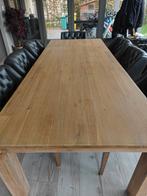 Eiken tafel uitschuifbaar!, Huis en Inrichting, Ophalen, Zo goed als nieuw
