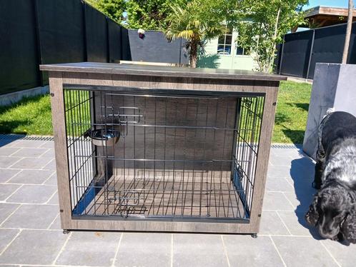 hondenbench design, Dieren en Toebehoren, Hondenhokken, Zo goed als nieuw, Ophalen