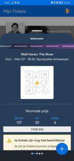 Niall Horan 7 maart sportpaleis, Tickets en Kaartjes, Maart, Drie personen of meer