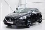 Volvo V40 D2 R-Design 2019 – Perfect onderhouden, Auto's, Volvo, Voorwielaandrijving, Zwart, Leder, 5 deurs