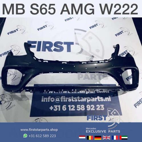W222 Facelift S63 S65 AMG Voorbumper Origineel Mercedes 2018, Auto-onderdelen, Carrosserie, Bumper, Mercedes-Benz, Voor, Gebruikt