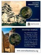 Malta 2016 - 2 euro in coincard - Ggantija, Ophalen of Verzenden, Malta, 2 euro