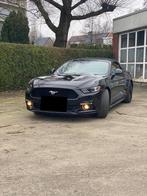 Ford Mustang 2.3 ecoboost cabrio, Auto's, Ford, Cabriolet, Zwart, Leder, Handgeschakeld