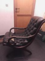 Chesterfield fauteuil vintage, Huis en Inrichting, Ophalen, Gebruikt
