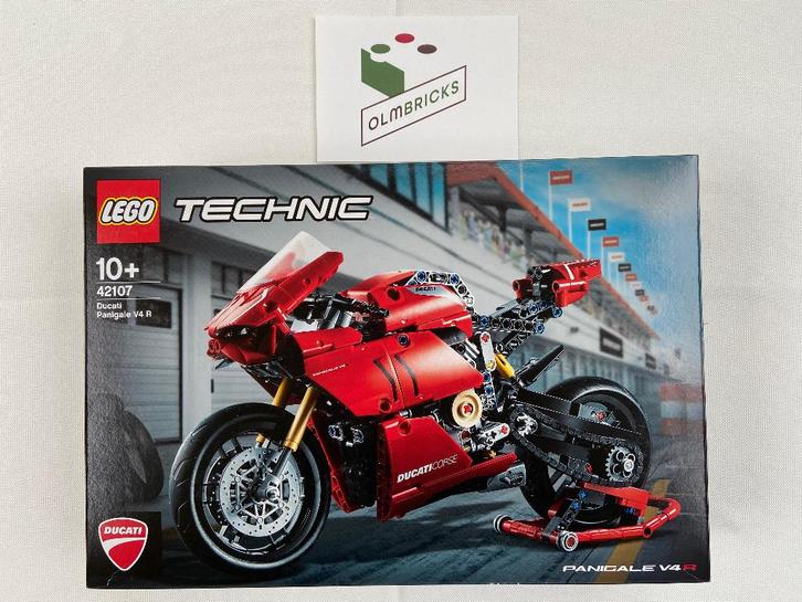 LEGO Technic 42107 Ducati Panigale V4 R, Kinderen en Baby's, Speelgoed | Duplo en Lego, Nieuw, Lego, Complete set, Ophalen of Verzenden