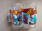 🍄 2 Smurfen glazen 1994 🍄 puntgaaf, Verzamelen, Ophalen of Verzenden, Zo goed als nieuw, Verschillende Smurfen, Gebruiksvoorwerp