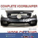 W205 C63 AMG VOORBUMPER COMPLEET Mercedes C Klasse 2014-2019, Pare-chocs, Avant, Enlèvement ou Envoi, Mercedes-Benz