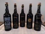 5x Chimay Bleu Grande Réserve Sérigraphiée, Verzamelen, Ophalen of Verzenden, Nieuw, Flesje(s), Overige merken