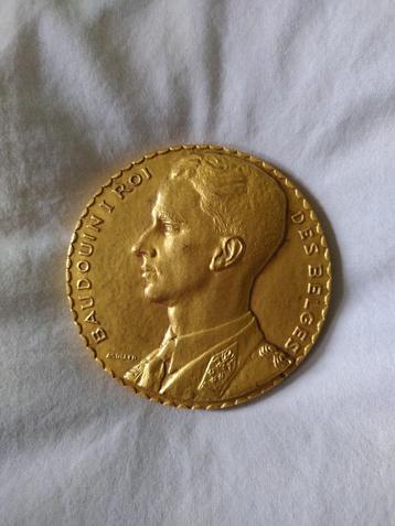 Medaille Baudouin I Roi des Belges