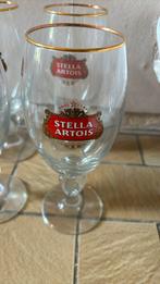 Glazen Stella artois, Verzamelen, Biermerken, Ophalen of Verzenden, Stella Artois