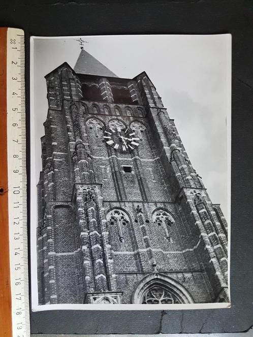 Grote foto Weelde Sint Michielskerk, Verzamelen, Foto's en Prenten, Gebruikt, Foto, Gebouw, 1940 tot 1960, Ophalen of Verzenden
