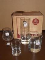 glazen DUROBOR per 6 //slechts 5€ per doos! liquidatie...., Ophalen of Verzenden, Nieuw