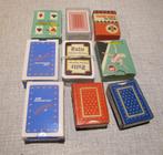 9 Volledige Mini Speelkaarten - allerlei, Verzamelen, Speelkaarten, Jokers en Kwartetten, Ophalen of Verzenden, Zo goed als nieuw