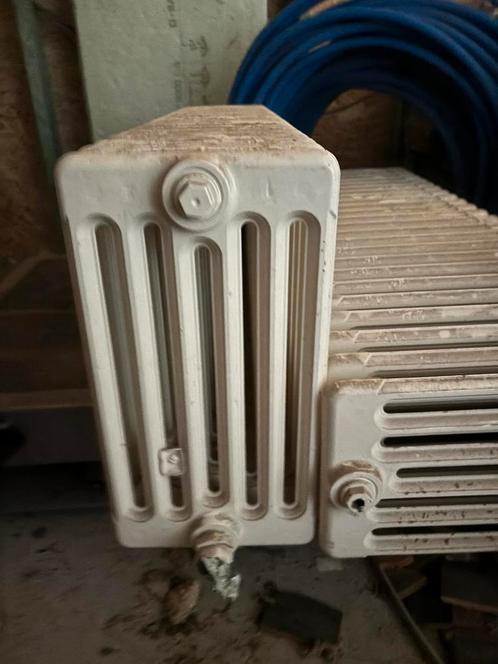 Gietijzeren retro verwarmingselementen, Doe-het-zelf en Bouw, Verwarming en Radiatoren, Zo goed als nieuw, Radiator, Ophalen