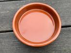Plat rond en poterie marron : 3 €/pièce, Enlèvement ou Envoi, Rond, Comme neuf, Pierre ou Poterie