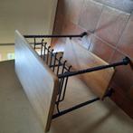 Ijzere bijzettafel  met eiken blad, Antiek en Kunst, Ophalen