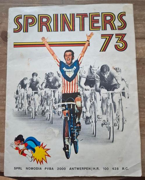 Nomodia genre panini sprint 1973 album complet sprinters 73, Collections, Autocollants, Utilisé, Enlèvement ou Envoi