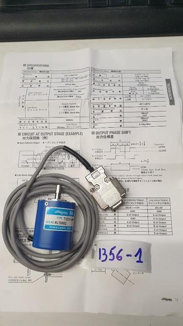 jw1356 incrementaal encoder keuze uit: 5-500-1000-2500 puls beschikbaar voor biedingen