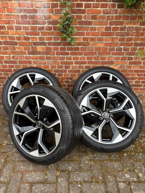21inch audi Q8 Sport velgen origineel + zomerbanden, Auto-onderdelen, Banden en Velgen, Band(en), Zomerbanden, Ophalen