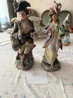 Paar grote porseleinen figuren, Antiek en Kunst, Ophalen