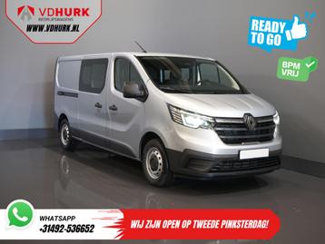 Renault Trafic 2.0 dCi 130 pk L2 BPM VRIJ! DC Dubbel Cabine, Auto's, Renault, Bedrijf, Parkeersensor, Te koop